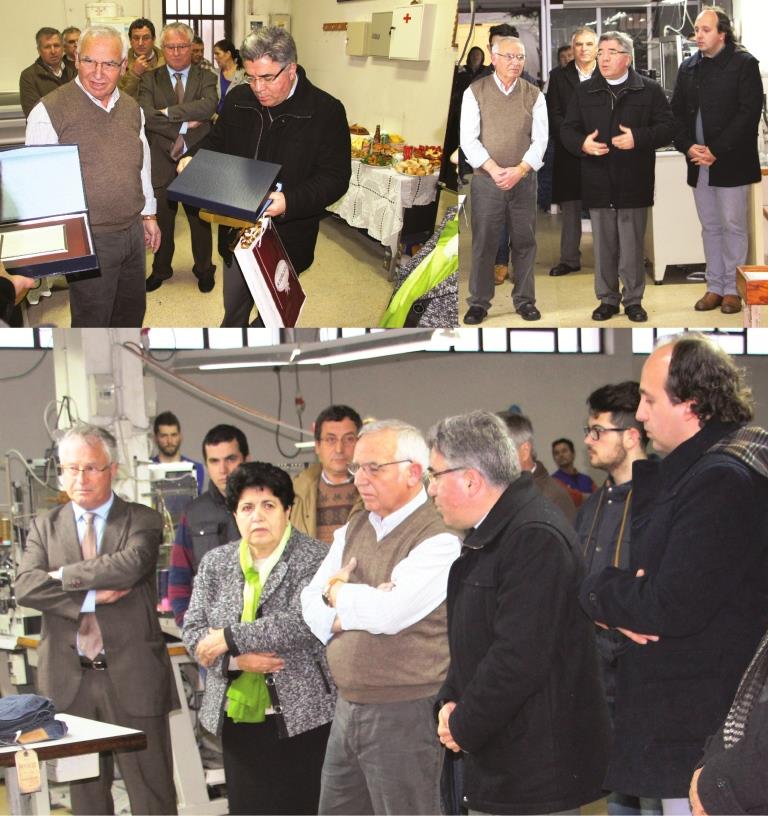 Sr. Bispo D. Nuno Almeida, visitou Oliveira & Morais Lda (CRN-f3)